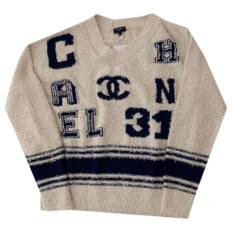 pull col camionneur chanel|Chanel pullovers.